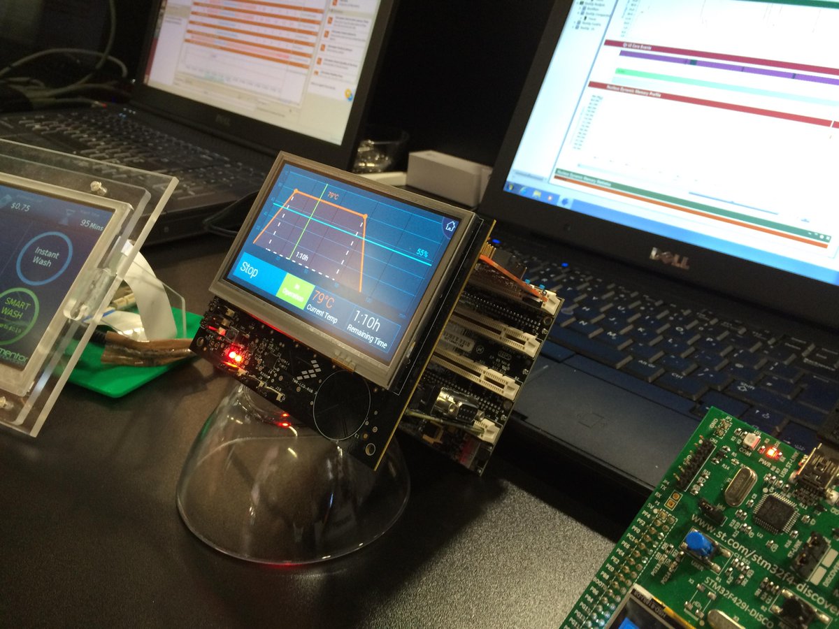 Josef_Jaud's tweet image. #HMI Demo I created the concept for at #embeddedworld2015 at Mentor Graphics´ booth for @TARASystems #emb2015 #UX