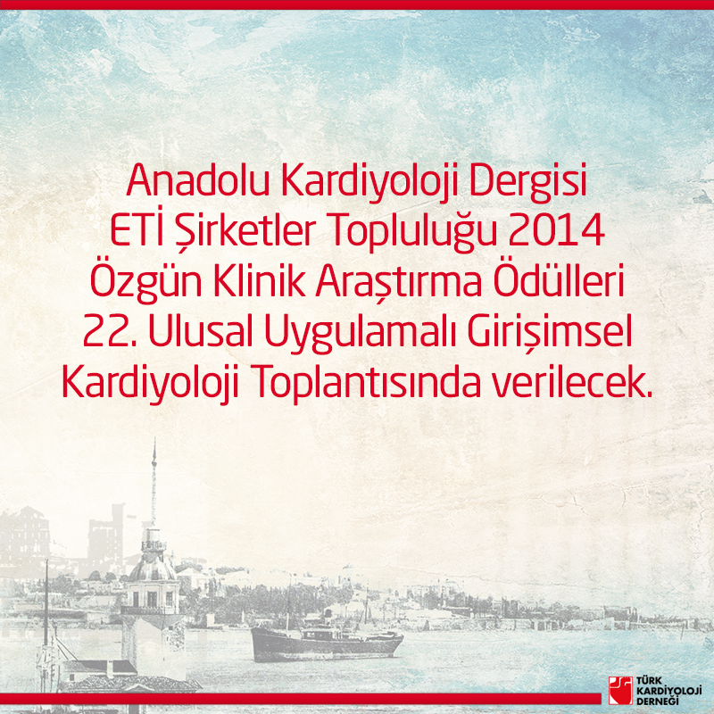 ETİ Şirketler Topluluğu 2014 Özgün Klinik Araştırma Ödülleri ► goo.gl/5ZO3hd