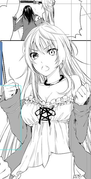 「日付変わったので告知本日発売の講談社ARIAに『K-カウントダウン-』3話が掲載」|黒榮ゆいのイラスト