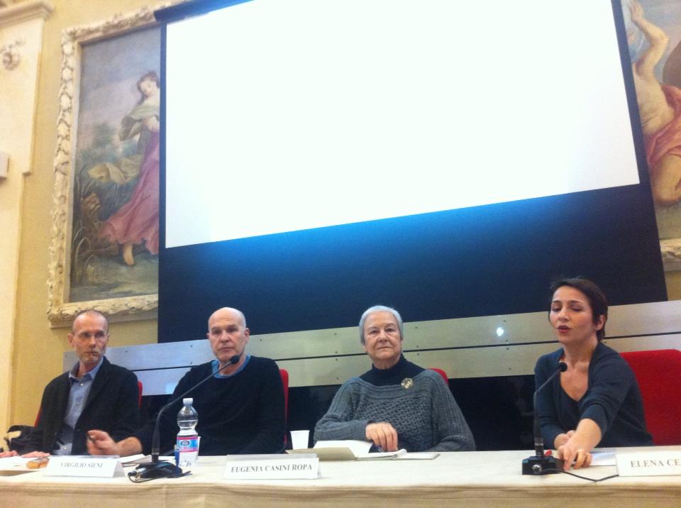 Inizia l'incontro dedicato a #VirgilioSieni al DAMS di #Bologna <a href="/pieghedelcorpo/">NellePiegheDelCorpo</a> <a href="/ERT_Teatro/">EmiliaRomagnaTeatro</a> <a href="/ArenadelSole/">Arena del Sole</a>