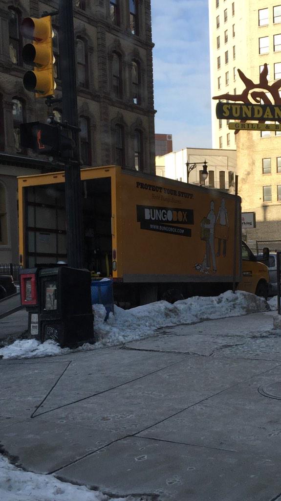 BungoboxGR's tweet image. Another happy customer.  Couple hundred boxes for Reno job at the Waters building in GR.