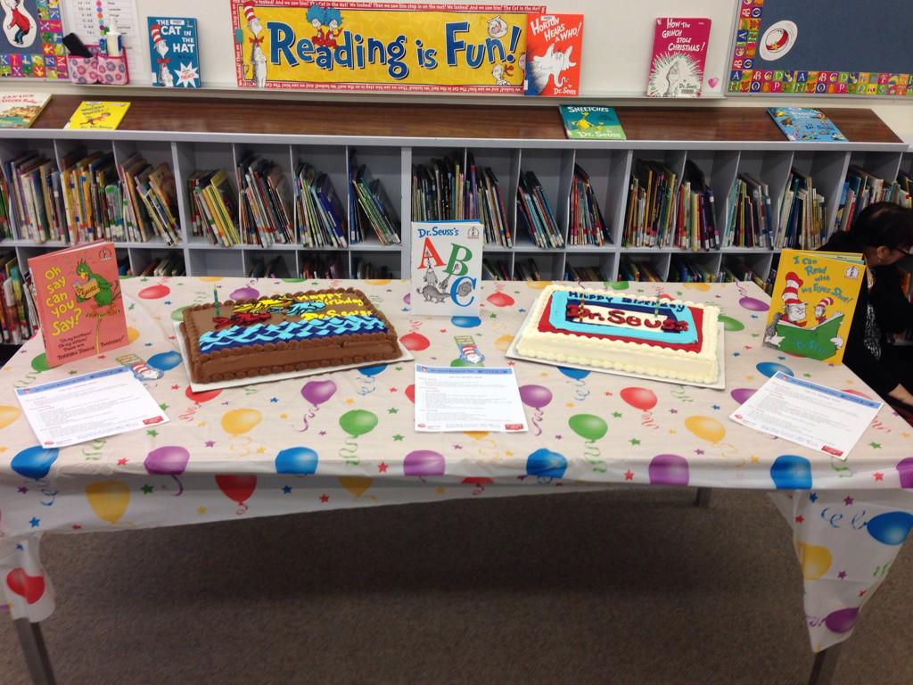 StMichaelCS's tweet image. Dr. Seuss Reading Day. Happy birthday Dr. Seuss. #United Way