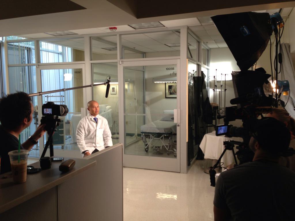 City of Hope (@cityofhope) on Twitter photo Filming a patient education video this morning. Great interview <a href="/jyamzonmd/">Jonathan Yamzon</a> #meettheteam #bladdercancer #patients Filming a patient education video this morning. Great interview <a href="/jyamzonmd/">Jonathan Yamzon</a> #meettheteam #bladdercancer #patients