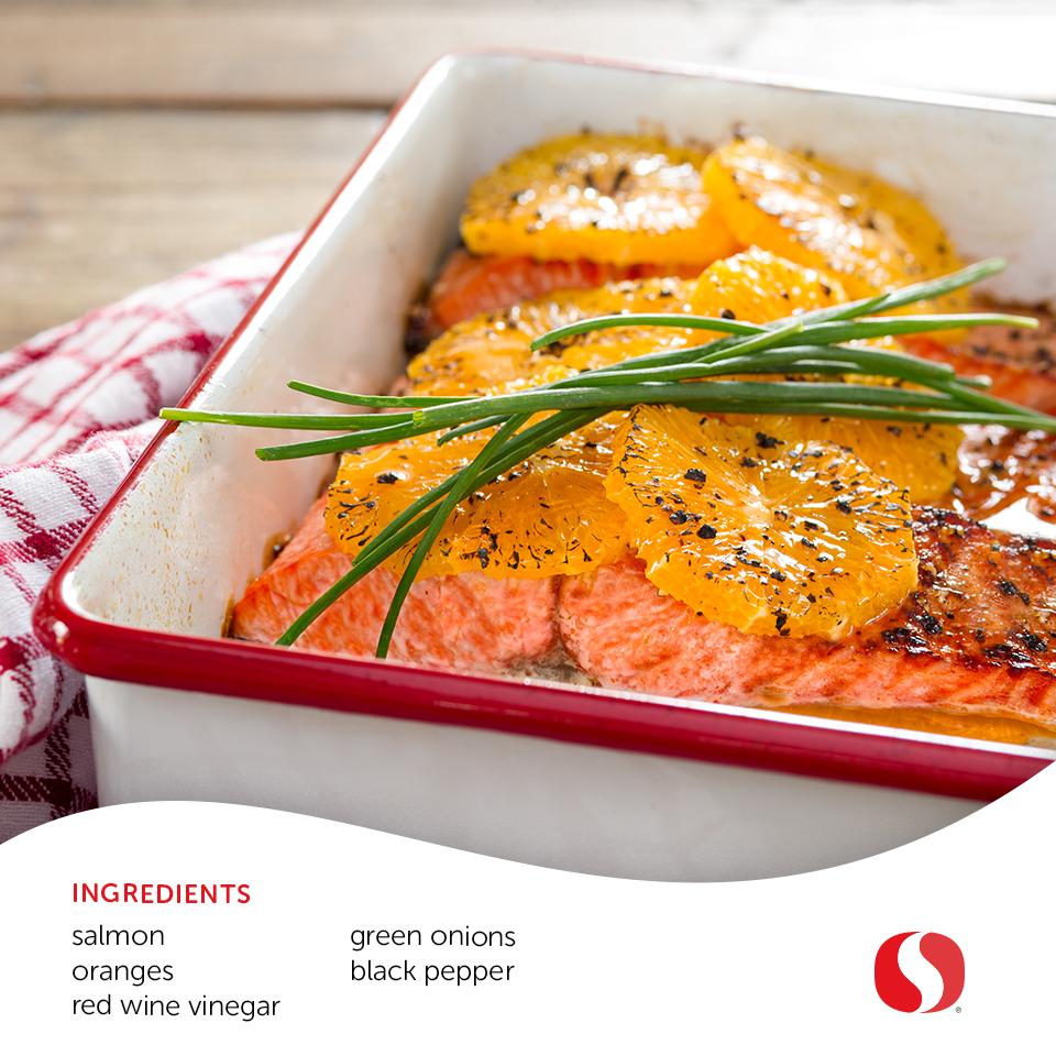 Going meatless? Don't go flavorless. This yummy salmon #recipe prepares in only 20 min: oak.ctx.ly/r/2ju5f