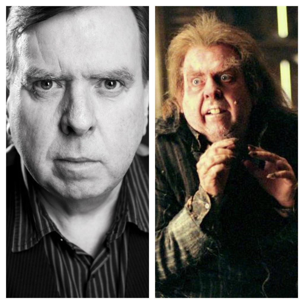 Feb. 27: Happy Birthday, Timothy Spall! He played Peter Pettigrew in the films. 