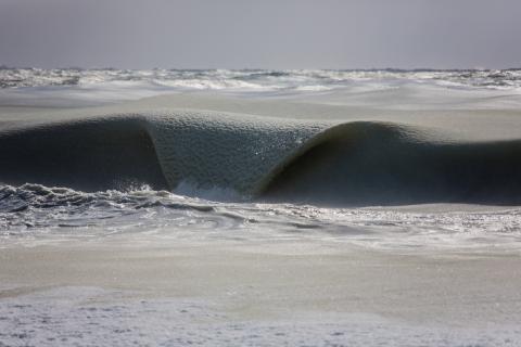 NBCNews's tweet photo. Frozen 'slurpee' waves lick the shores of Nantucket http://t.co/6WiG9SU5pk http://t.co/S2mfTcgaMr