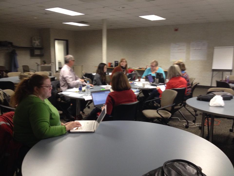 At Dept Ed Mn collaborating on dyslexia paper for teachers &amp; parents