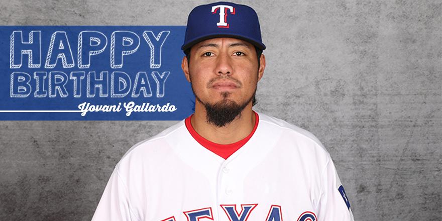 & tell Yovani Gallardo happy birthday. 