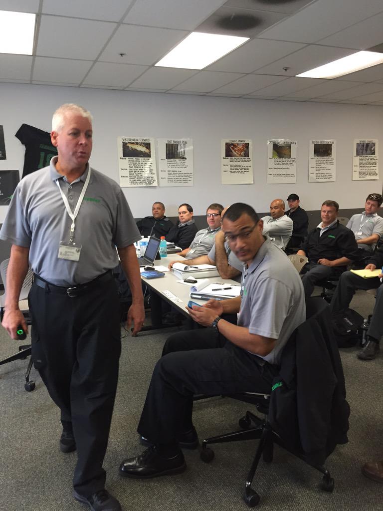 coachedbrown's tweet photo. #PacCoastRegion #CentralCal New Hire Training Camp in full effect ... Watch out #TMachine #SpartaWestCoast http://t.co/DFklllf0gv
