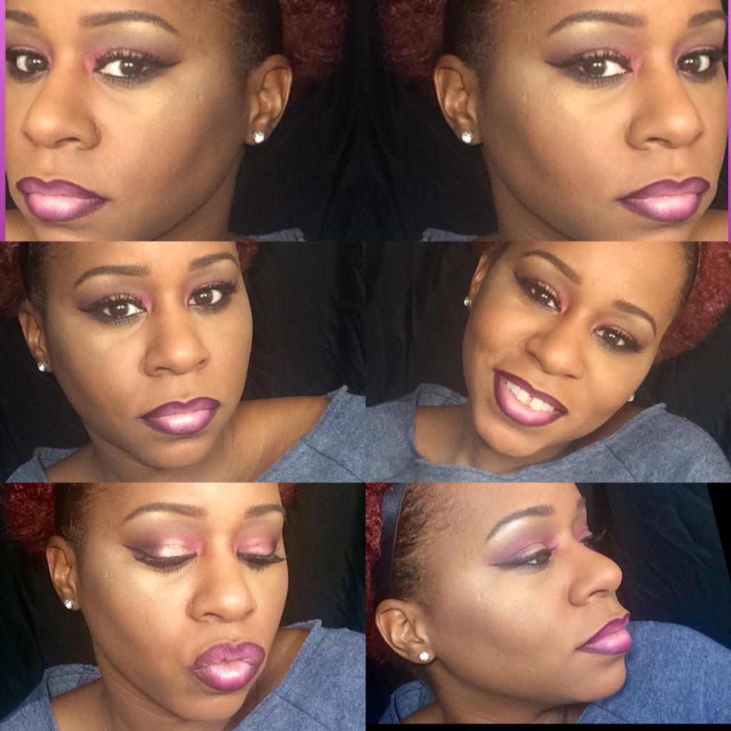 rubyflytheMUA's tweet image. #ombrelip #makeupbyrubyflythe #lotd #motd #beatface