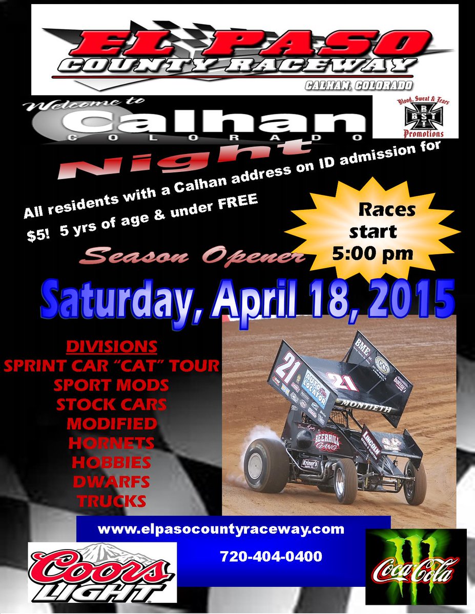 Season Opener at El Paso County Fairgrounds in Calhan, CO