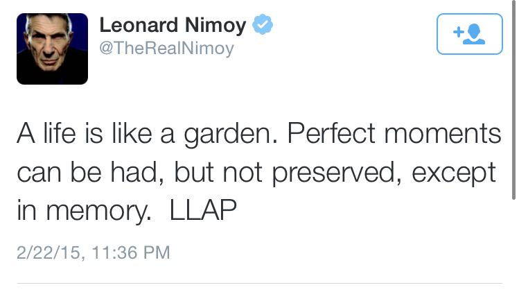 Leonard Nimoy, the original Spock from ‘Star Trek,’ dead at 83 B-3j_BPUsAAdaJa