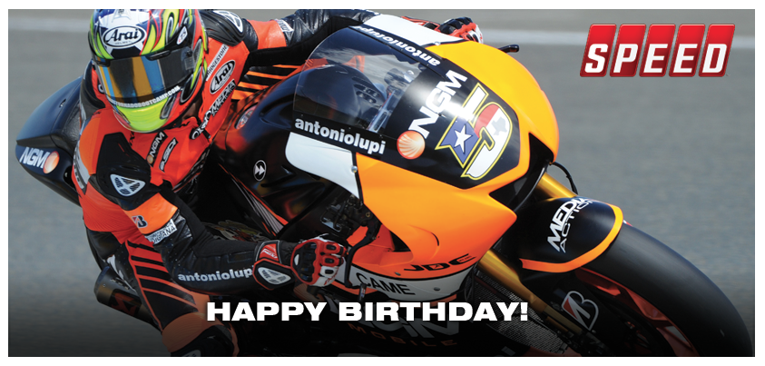 To wish American motorcycle racer Colin Edwards a HAPPY BIRTHDAY!! 