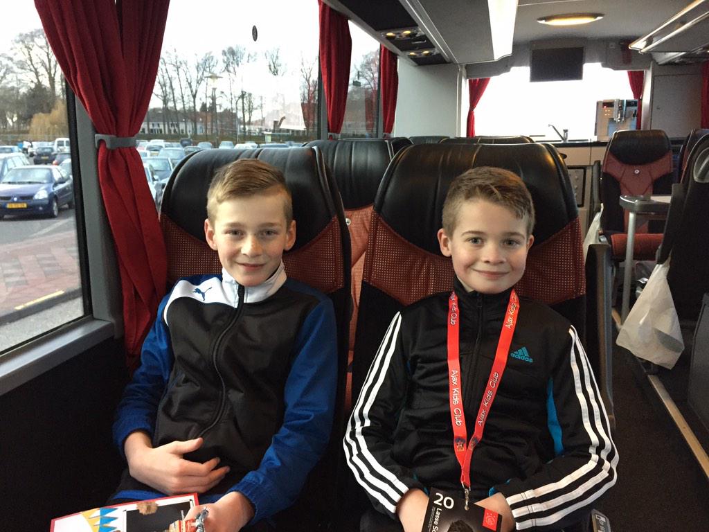 Super zo'n #ajaxkidstour #Ajax