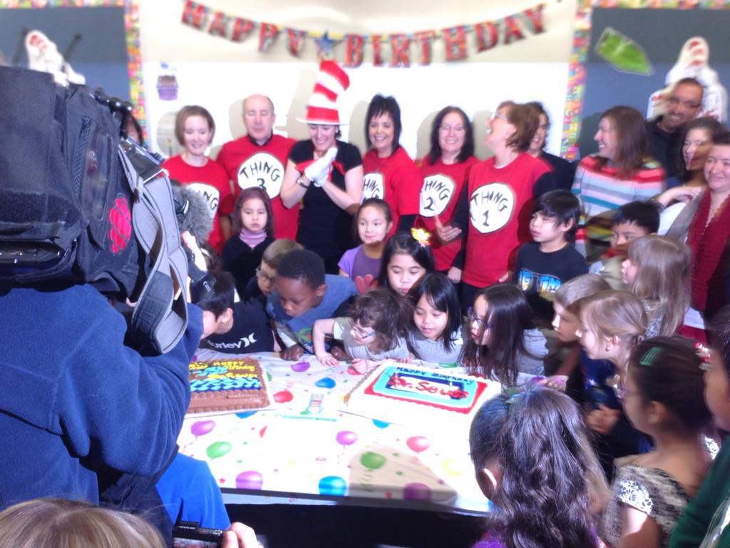 StMichaelCS's tweet image. Thanks United Way. We had a great morning. Your volunteers were awesome. #Seuss