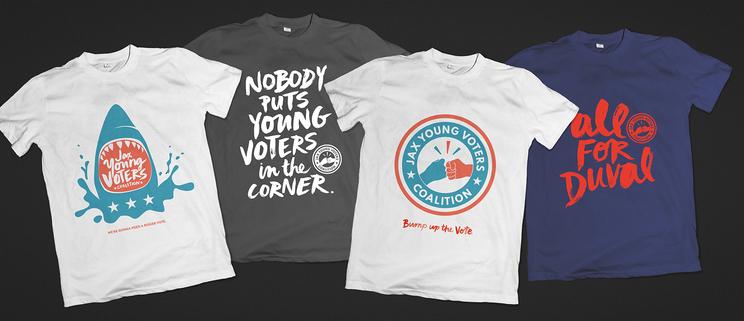 JaxYoungVoters's tweet photo. One more day to get a sweet @JaxYoungVoters t-shift via our @RocketHub #crowdfunding campaign! http://t.co/ofxgKF0CCt http://t.co/R69qIZwW11