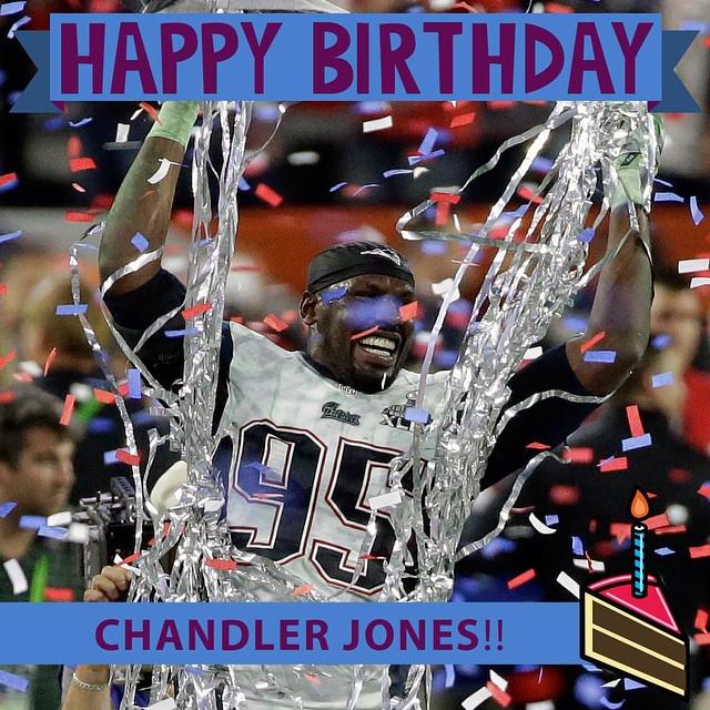  Double-tap to wish a Happy Birthday to patriots DE and champion Chandler Jones! by nfl 