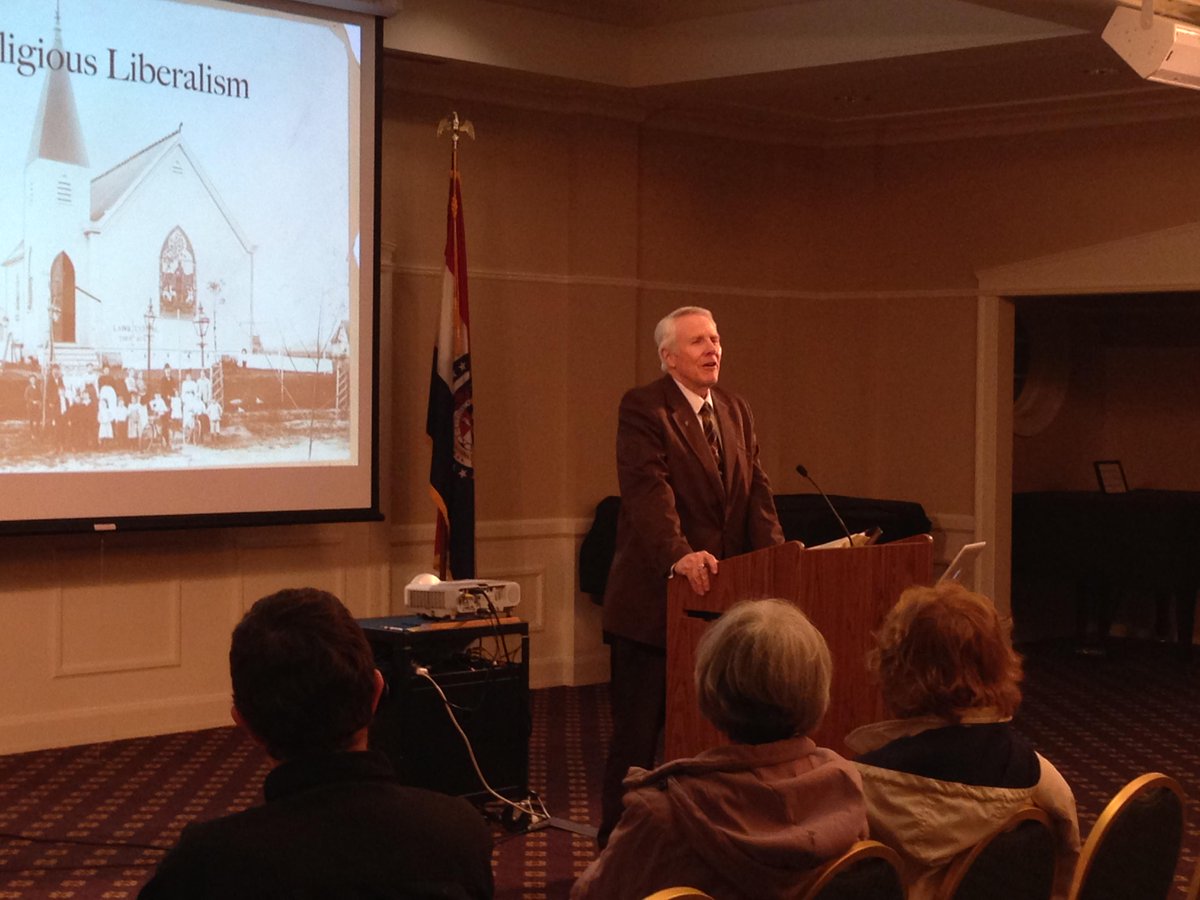 ThePillarFdn's tweet photo. Thanks to Col. John Eidsmoe for his lecture in St. Louis at The Pillar Foundation: a great pastor/patriot/historian http://t.co/XJAs9SHJV7