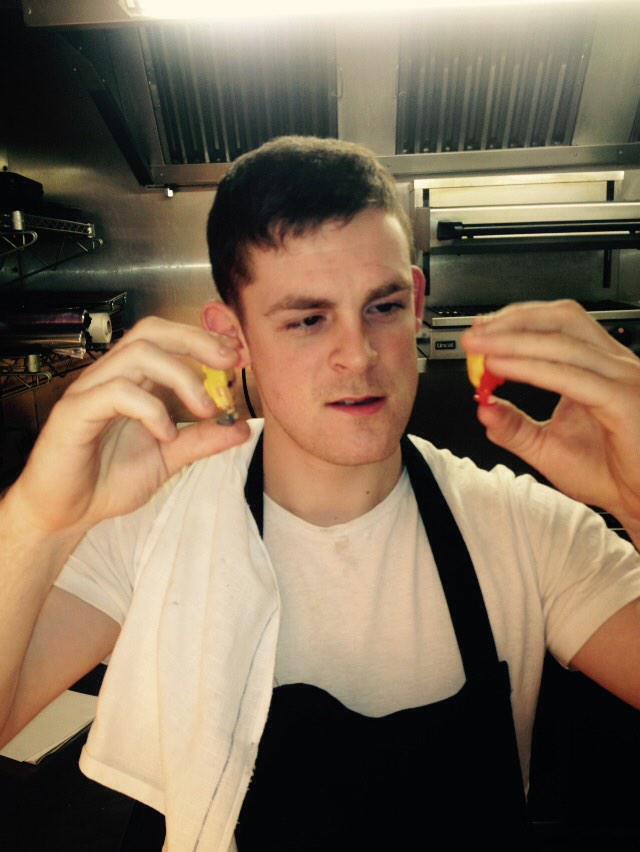 Little treat from <a href="/AdamThorpe2/">Adam Thorpe</a> for the chefs <a href="/SaintDayle/">Dayle saint</a> &amp; @gazcoolwebbo #kindersuprise
