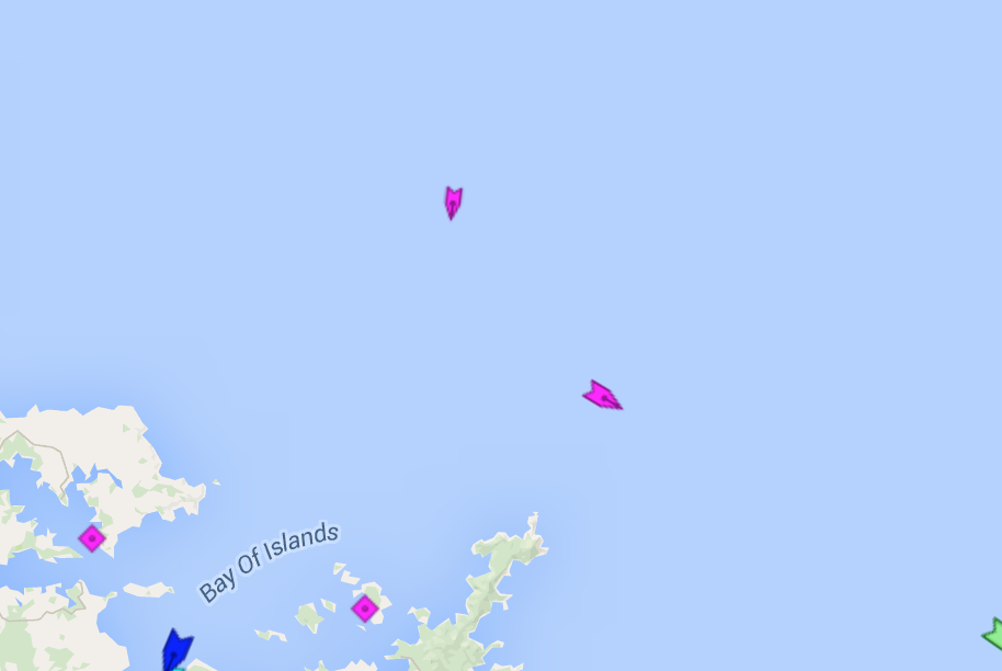 Weather_Routing's tweet image. Leaders of the Volvo just popped up in the AIS range. You can follow the race on Marine Traffic #VOR #volvooceanrace