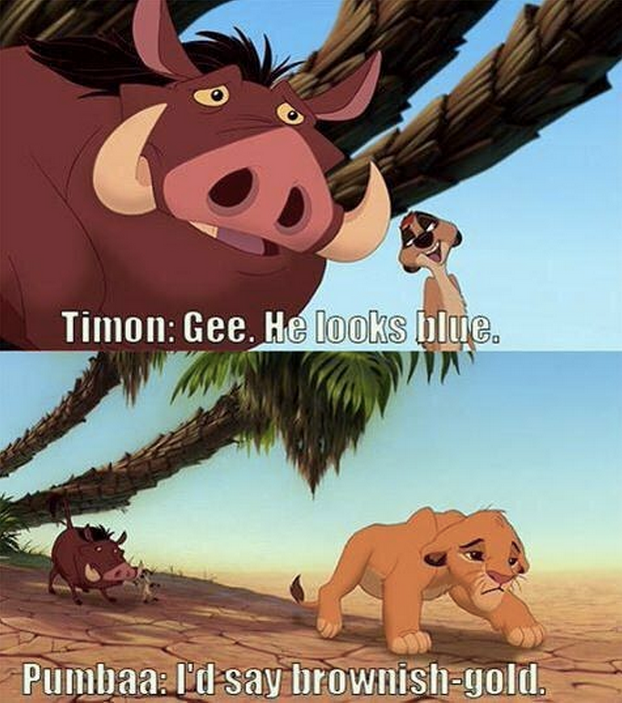 BuzzFeed's tweet photo. “The Lion King” Eerily Predicted The Great Dress Debate
http://t.co/RrDUe71S5Z http://t.co/iSUpx05TNJ