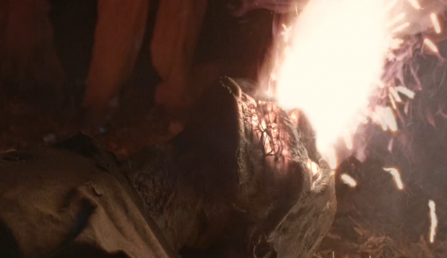TheWalkingDead's tweet photo. How did they pull off the flare gun zombie? Watch this video to find out: http://t.co/CruiTimSI7 http://t.co/sVZOQA2bKP