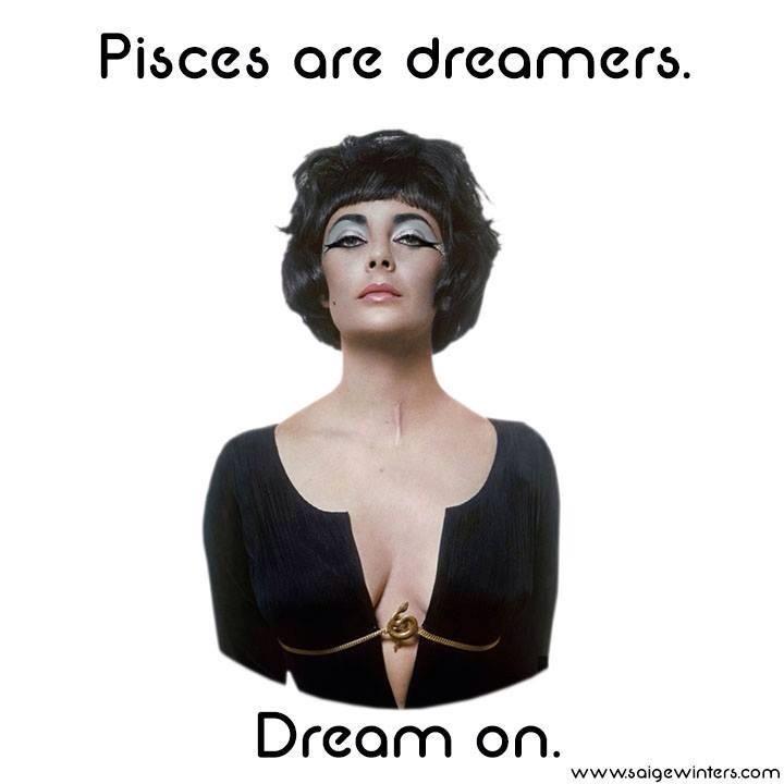 Happy Birthday to goddess, Elizabeth Taylor!
Here she is in my Famous Pisces Montage  