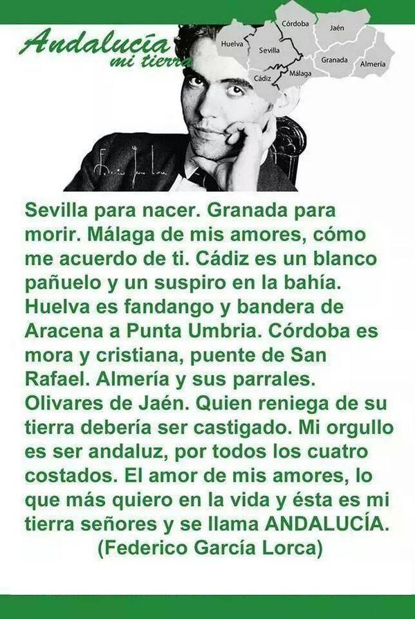 sergiofdezleon's tweet photo. #YoMeSientoAndaluzPorque como mi tierra no hay otra en el mundo. http://t.co/BWWNWBsjMo