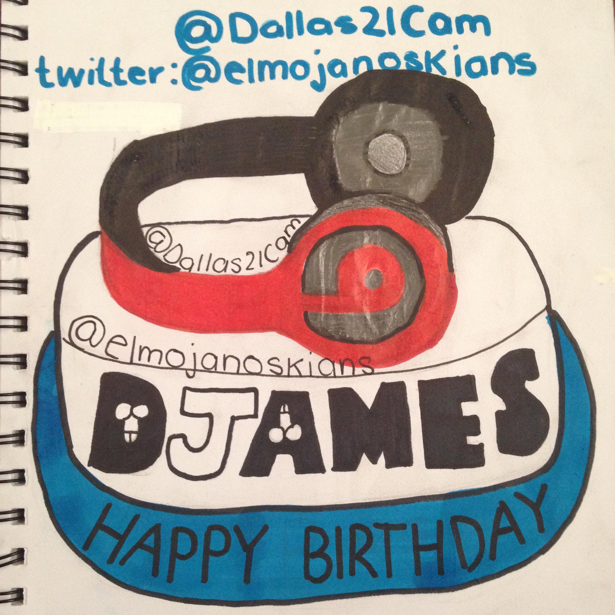 HAPPY BIRTHDAY I LOVE YOU SO FKN MUCH - HERES THE CAKE ME AND MY BEST FRIEND drew for u 