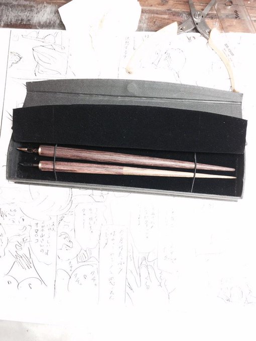 友人に頼んでおいたペン軸が完成しました。この高級感が良イイ‼︎ 