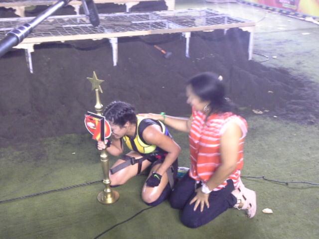 TCdeportesEC's tweet photo. ¡Calle 7 ya conoce a su NUEVA CAMPEONA!

JULISSA, JULISSA....¡#JulissaCampeona! http://t.co/fXHhszZADZ