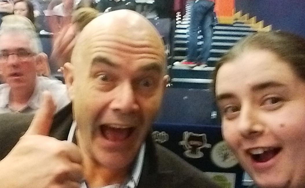 TimRylands's tweet photo. RT @bnighrogain: Sitting with celebrities (@dughall & @TimRylands) at #cesicon Now I've made it http://t.co/83hWAkZHhc <#getoutmoreoften :-D