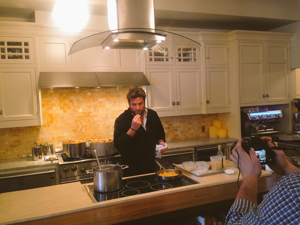 conantnyc's tweet photo. Making pasta for @ForbesLife @HunterAtkins35 this afternoon. Great having you!! #CulinarySuite #Top30 http://t.co/wG8XIog6R6