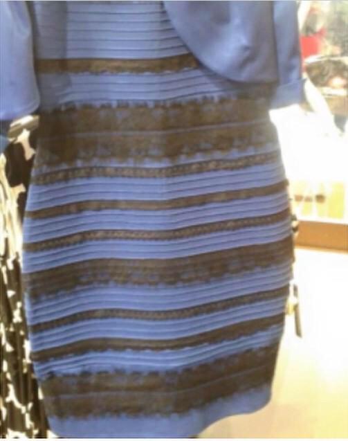 Hvilken farge mener forbundet denne kjolen er? Jeg spør, da planen min er å legge sjelen min i å bevise det motsatte.