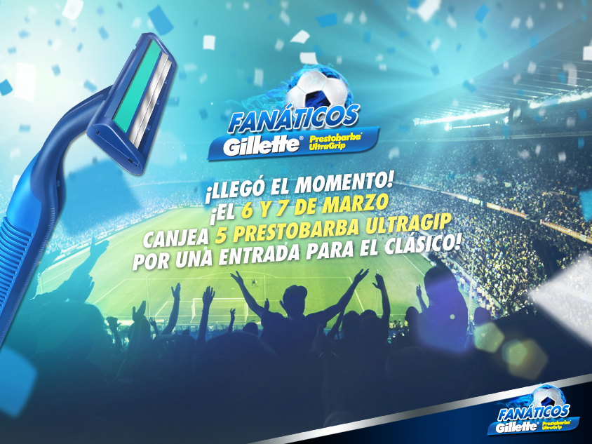 fangillette's tweet photo. #FanGillette: ¡Llego el momento! 5 Prestobarba Ultragrip = 1 entrada. Conoce dónde y cuando en http://t.co/E9ThFzFU3l http://t.co/SA0JOf4zUb