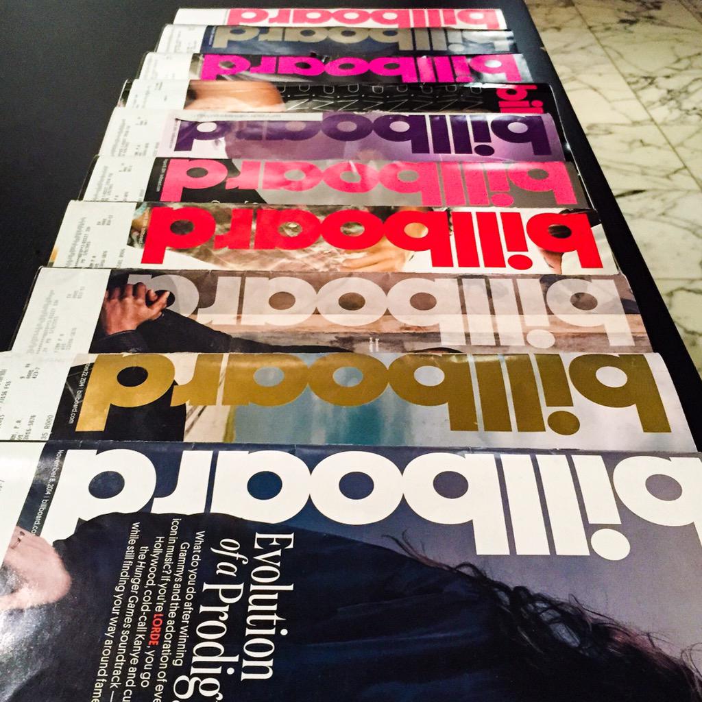 #GottaKeepUp #Entertainment #Music #News <a href="/billboard/">billboard</a> #magazine #TGIF #ThinkHits #Office #CoffeeTable