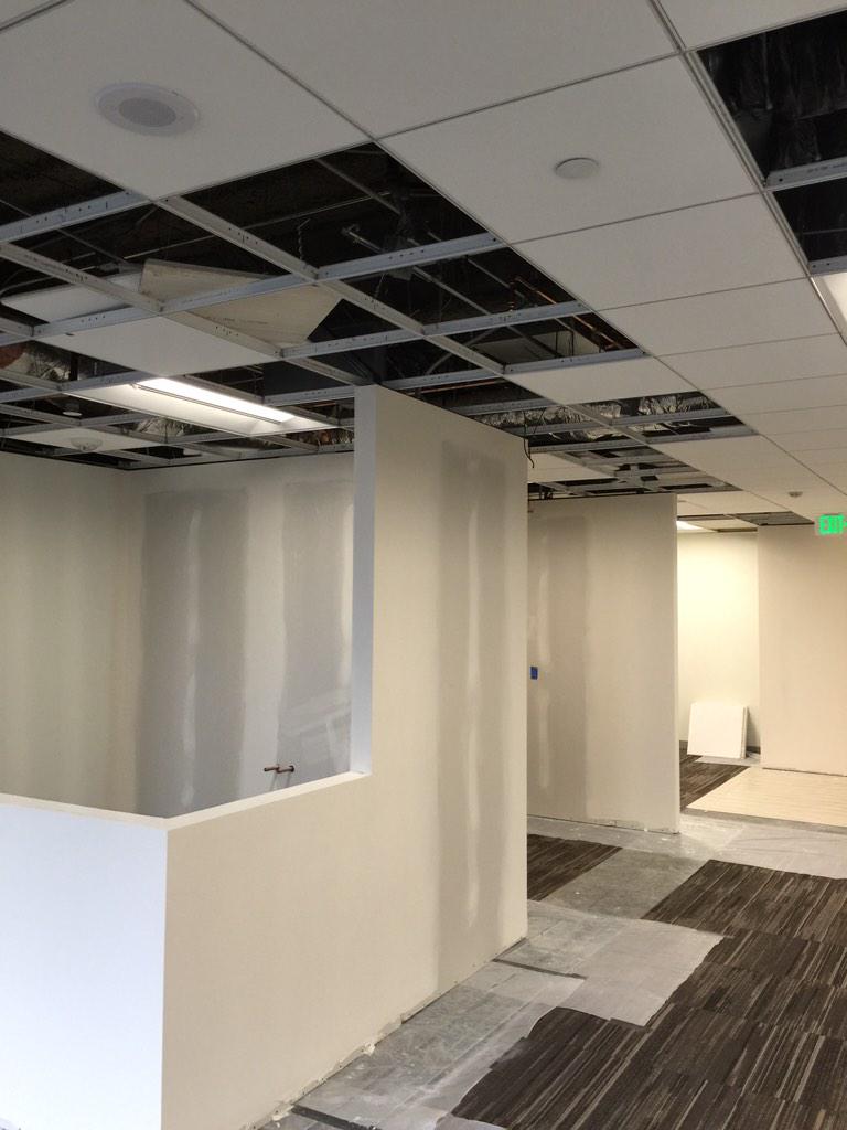 CLRltg's tweet photo. @cree SmartCast installed 8 months ago. TI in progress but the lighting is all good with wireless controls. http://t.co/oBJDDHcipl
