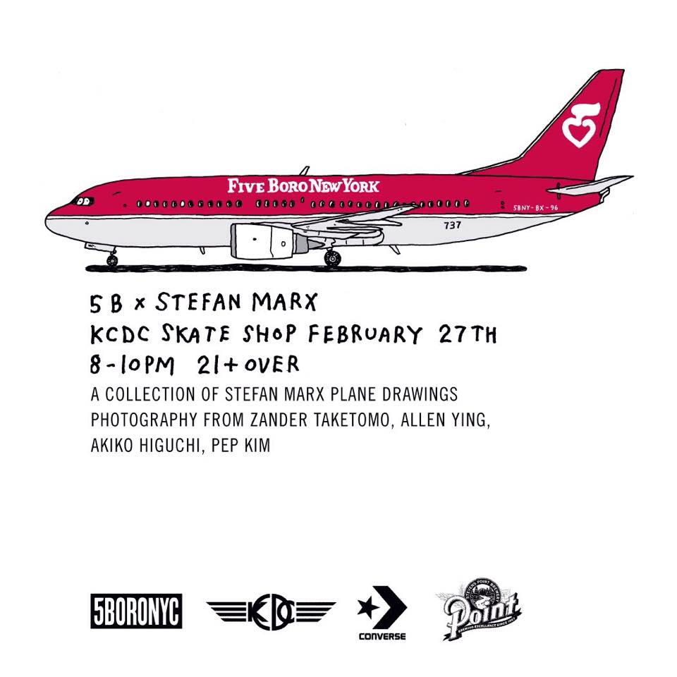 KCDCSkateshop's tweet photo. @5BORONYC X Stefan Marx photo show at KCDC tonight!
85 North 3rd Street, between Berry and Whythe
8-10pm 21+ http://t.co/6OoXRsLq9C