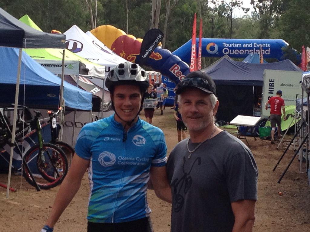 NEMTB's tweet photo. Oceania Champion getting ready for http://t.co/UBurtYUAi8