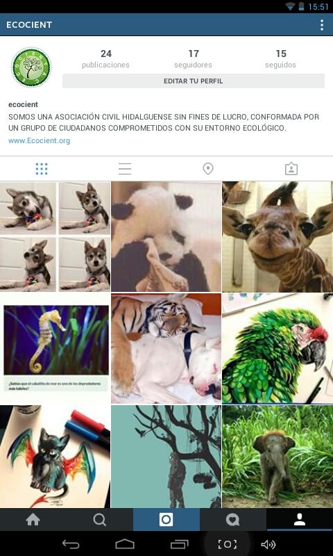 ECOCIENT's tweet photo. Nuestro instagram: da datos curiosos, imágenes interesantes y podrás ver nuestras actividades mas recientes en la ac http://t.co/98OZcJFQGm