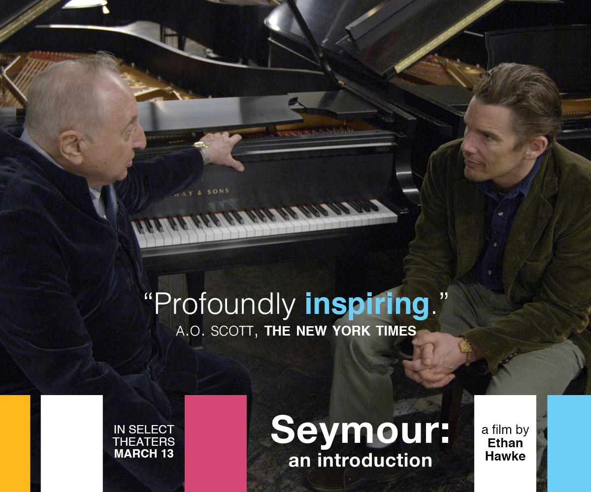 See Ethan Hawke in person @bamcinematek for a screening of his new doc Seymour! Get tix: bit.ly/SeymourQA