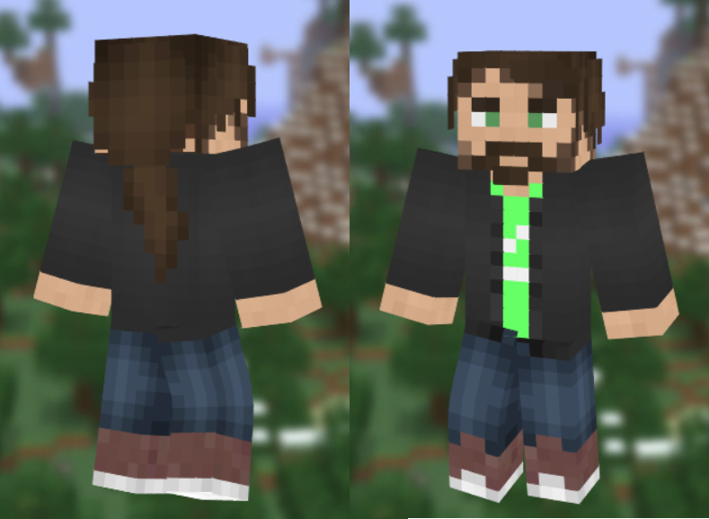 RazzleberryFox's tweet photo. Made @Kulttuuri an avatar and skin! Do they match? :D #AnyoneWantOne? http://t.co/WD80YIfB1O http://t.co/IwMliY0BAW