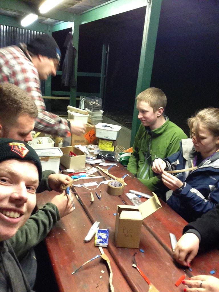 Interesting and fun night learning about fireworks and making a few in the process #bang