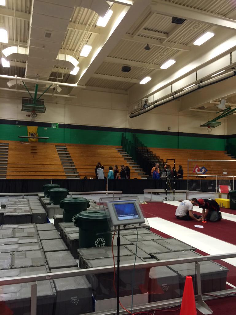 The <a href="/WtbyDistrict/">Waterbury District</a> field is just about set up #omgwaterbury #omgrobots