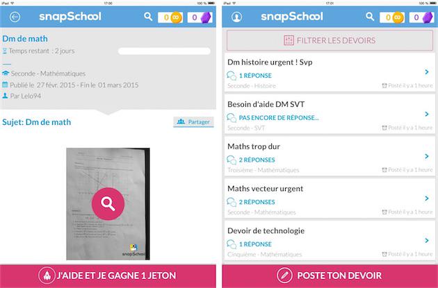 MacGeneration's tweet image. S&apos;entraider entre élèves, c&apos;est possible grâce à #SnapSchool sur iOS igen.fr/app-store/2015… (cc @digiSchool_fr)