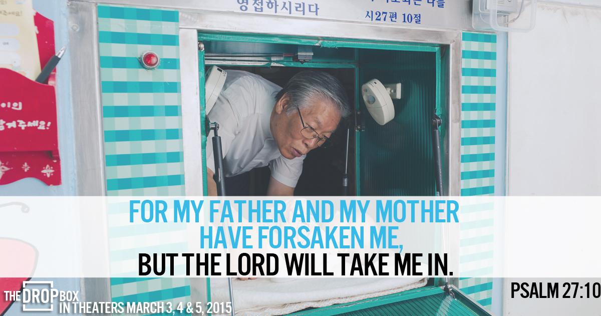 FocusFamily's tweet image. Your movie ticket could save a life! Get your tickets to see #TheDropBox in theaters 3/3-3/5: bit.ly/DropBox03