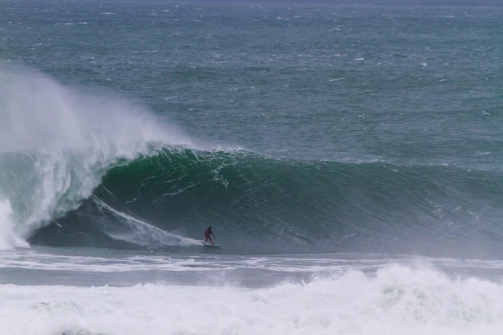 Paul Okane putting on a show at Mullaghmore today. #AdventureCapital
