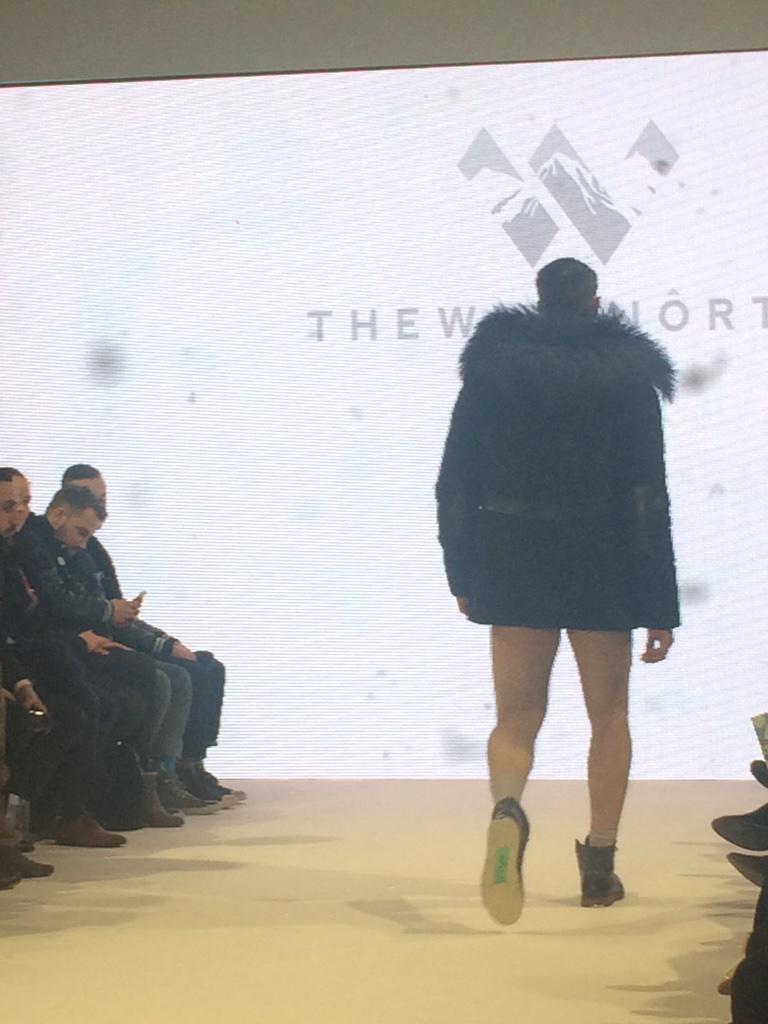 JonGauthier's tweet photo. Awesome line from @the_wildnorth loved the new looks&intro video was killer @TOM_FW! #TOMFW #TOMFW15 #LIVETHEWINTER http://t.co/3XiFR8Gs5Y