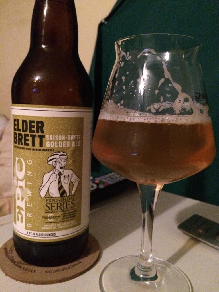 And now, I can savor how much the Houston beer scene has grown. @EpicBrewing #ElderBrett  #thedayhascome