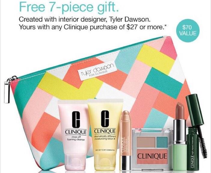 AtlanticStation's tweet photo. Attn Ladies! @clinique Free Gift W/Purchase designed w/@tytydesigns starts TODAY at @dillardsA_S http://t.co/35EIjjisMQ